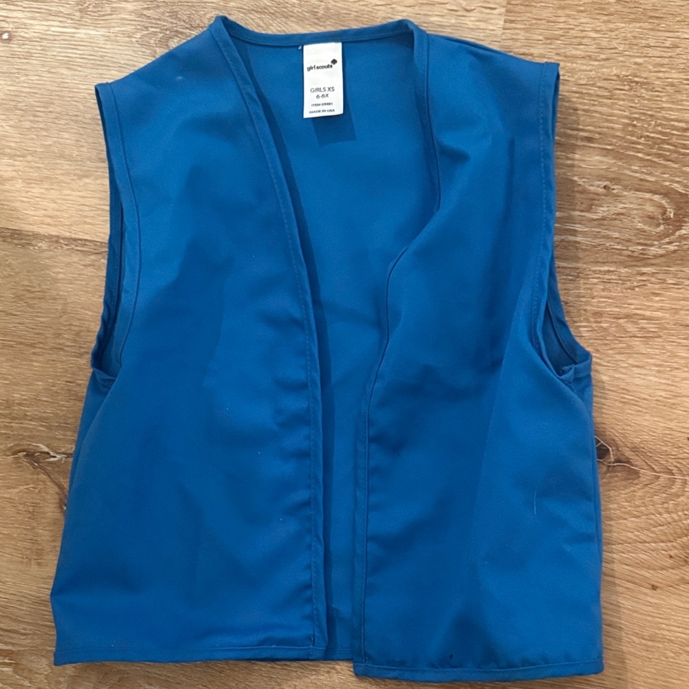 Blue Sleeveless Women's Top